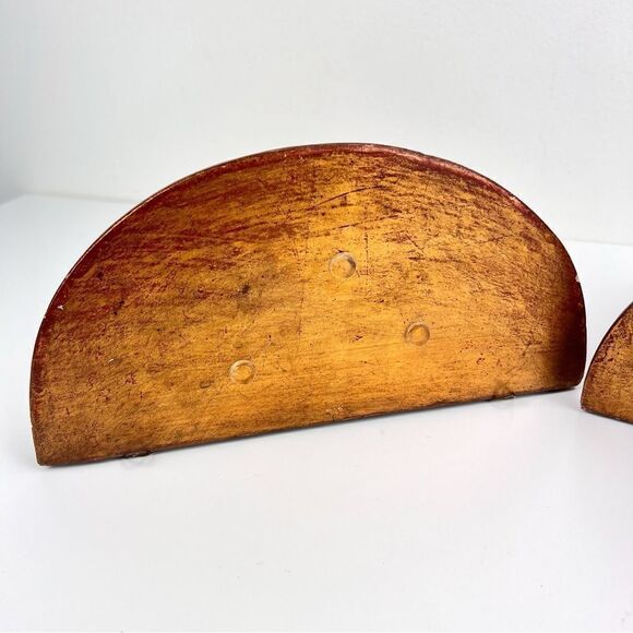 PAIR OF GILT WOOD WALL SHELVES BRACKETS ITALIAN FLORENTINE ROCOCO GOLD GILT - Picture 10 of 16